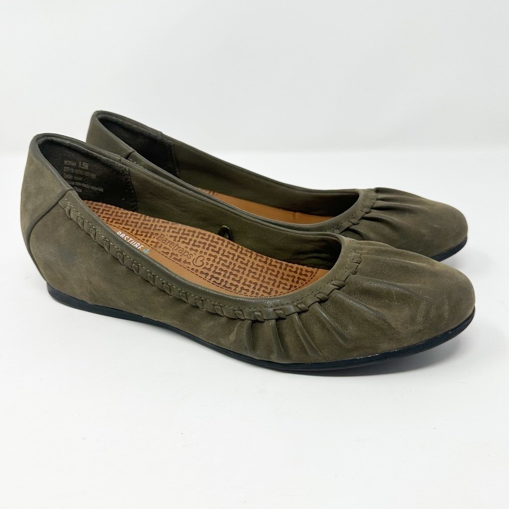 BareTraps Norma Posture+ Green Wedge‎ Round Toe Slip-On Shoes 8.5 - Picture 3 of 10